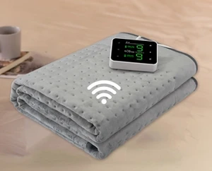CONEXÃO WIFI Controle de telefone móvel Underblanket elétrico