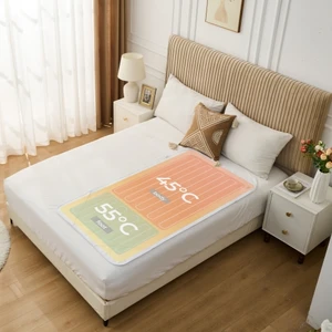 Cobertor elétrico extra quente com zona de pé separada